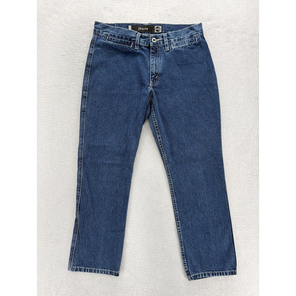 Vintage Levis SilverTab Straight Jeans Womens 9 Blue Medium Wash Relaxed 90s